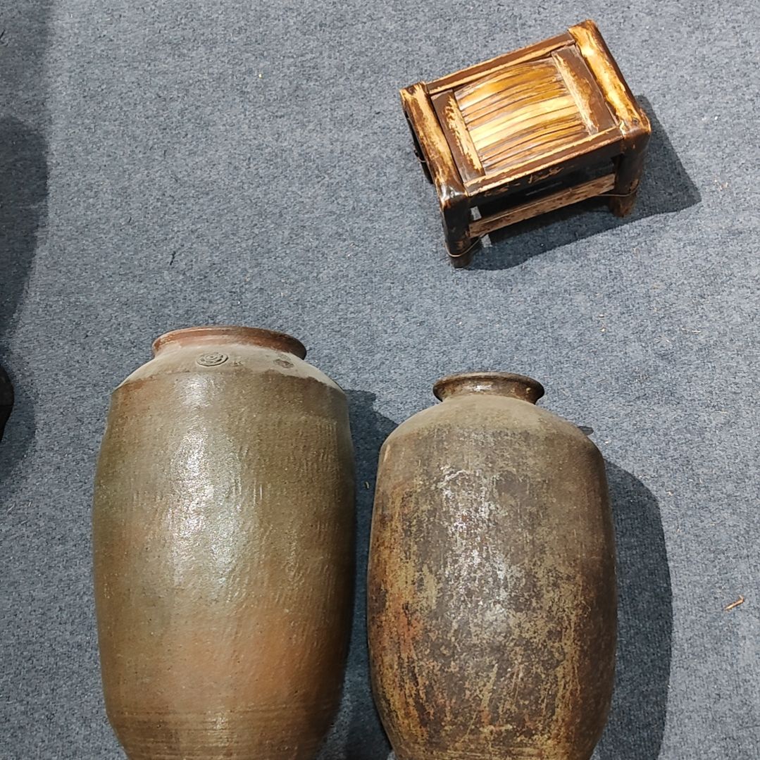 软陶侘寂风陶罐空间摆件