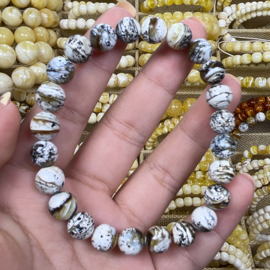 手绳琥珀未镶嵌8.8m