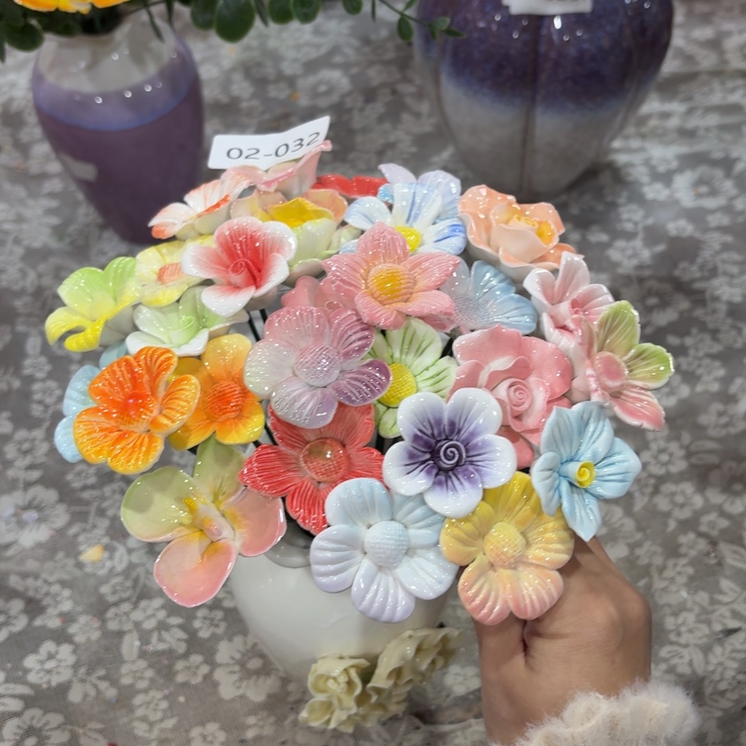 232 陶瓷花拍满20元发货退款拉黑