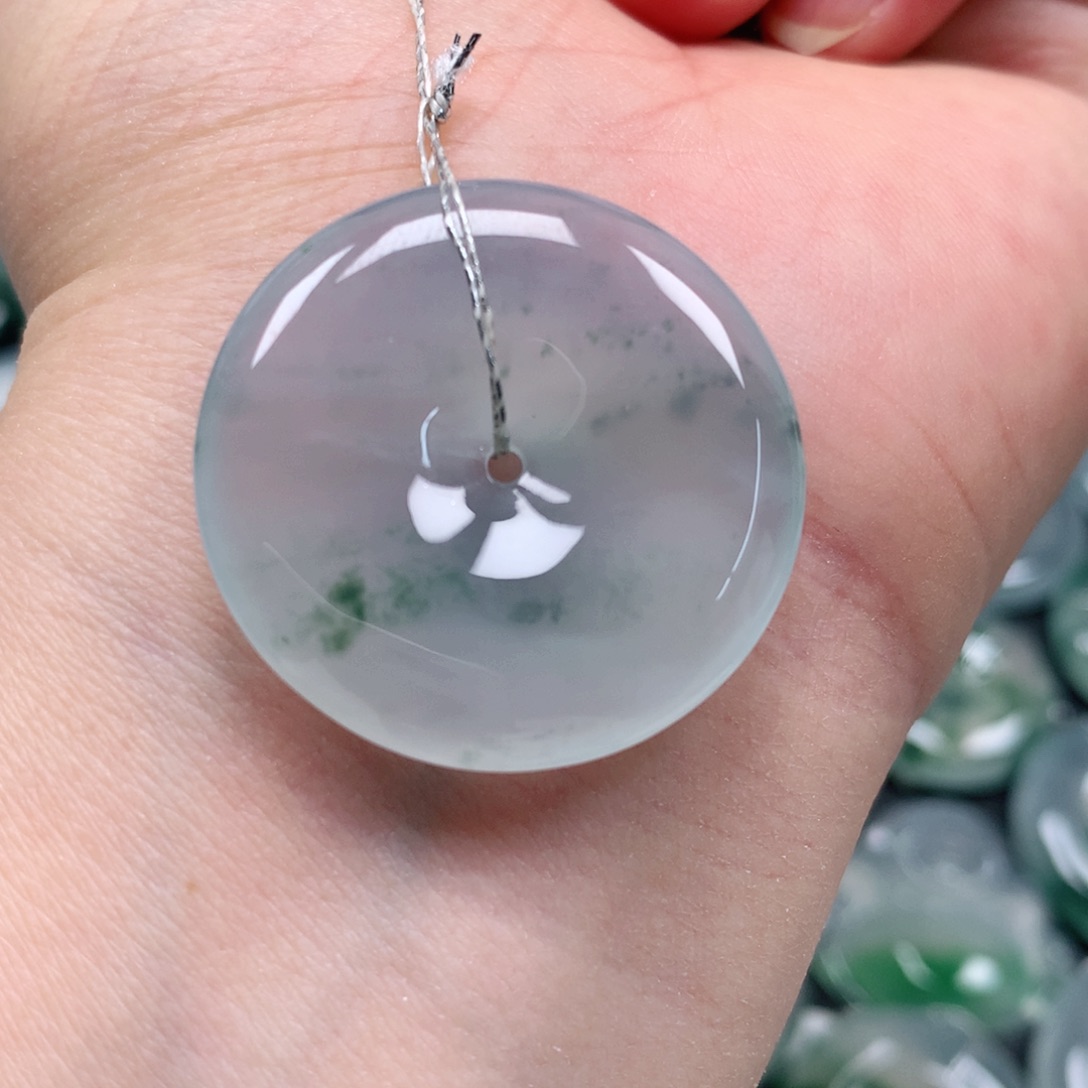 颈饰未镶嵌翡翠天然翡翠