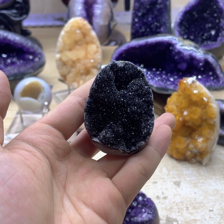 未镶嵌珠宝半成品紫晶