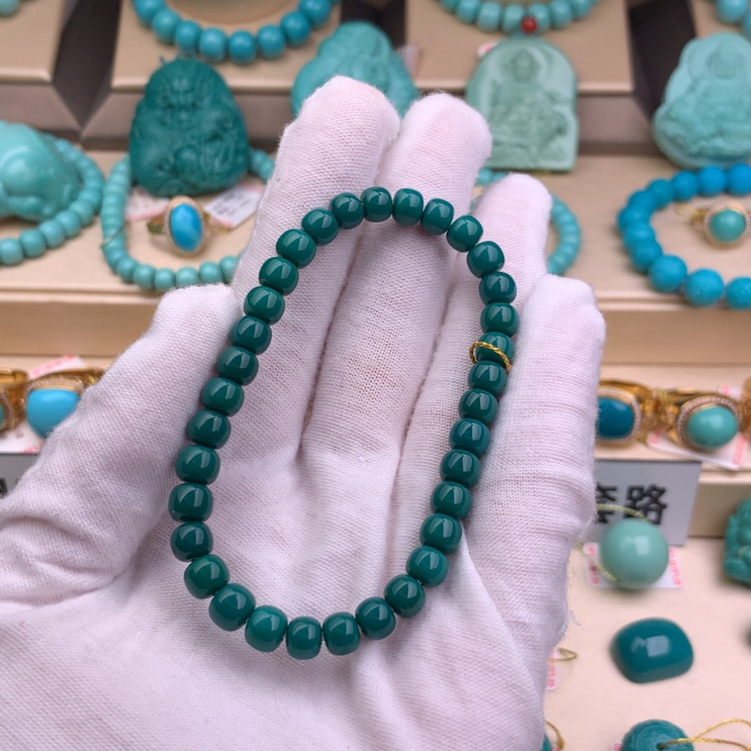 绿松石珠宝奇石未镶嵌