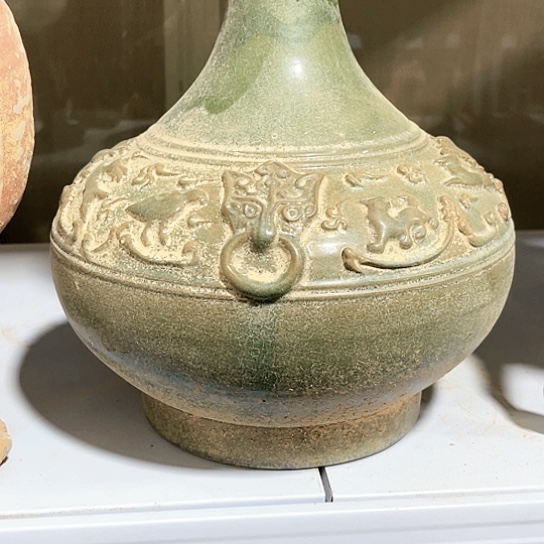 瓦当摆件摆件茶桌茶台陶瓷用****3