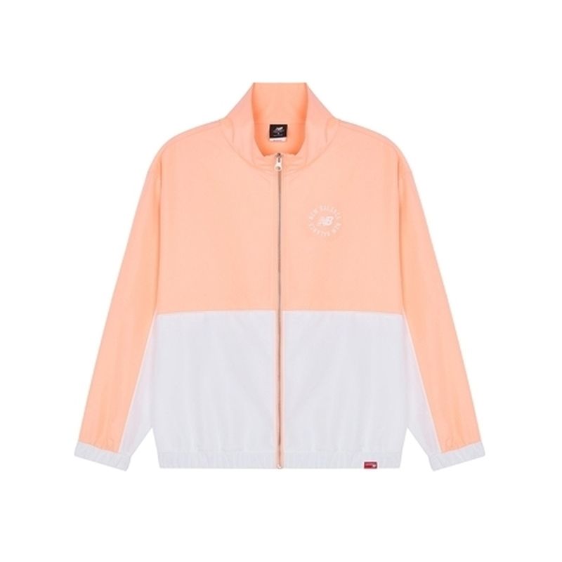 NEW BALANCE梭织夹克外套户外运动休闲拉链外衣WJ21800-PPI