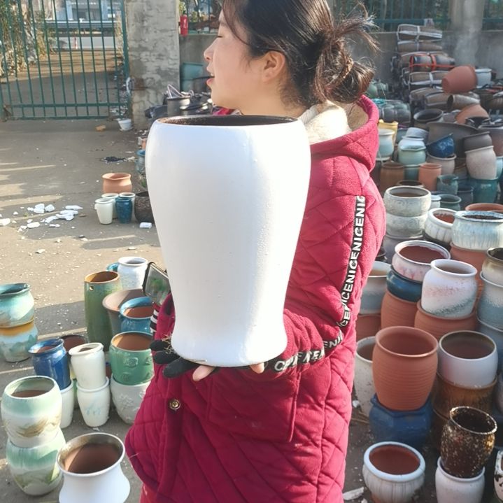 红陶口18高31瑕疵