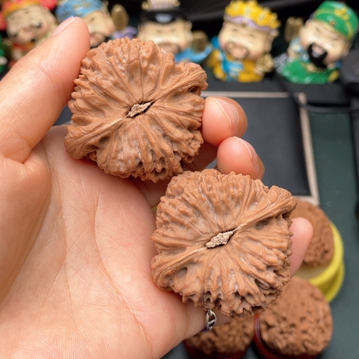 吊坠文玩核桃48尺复刻底团子