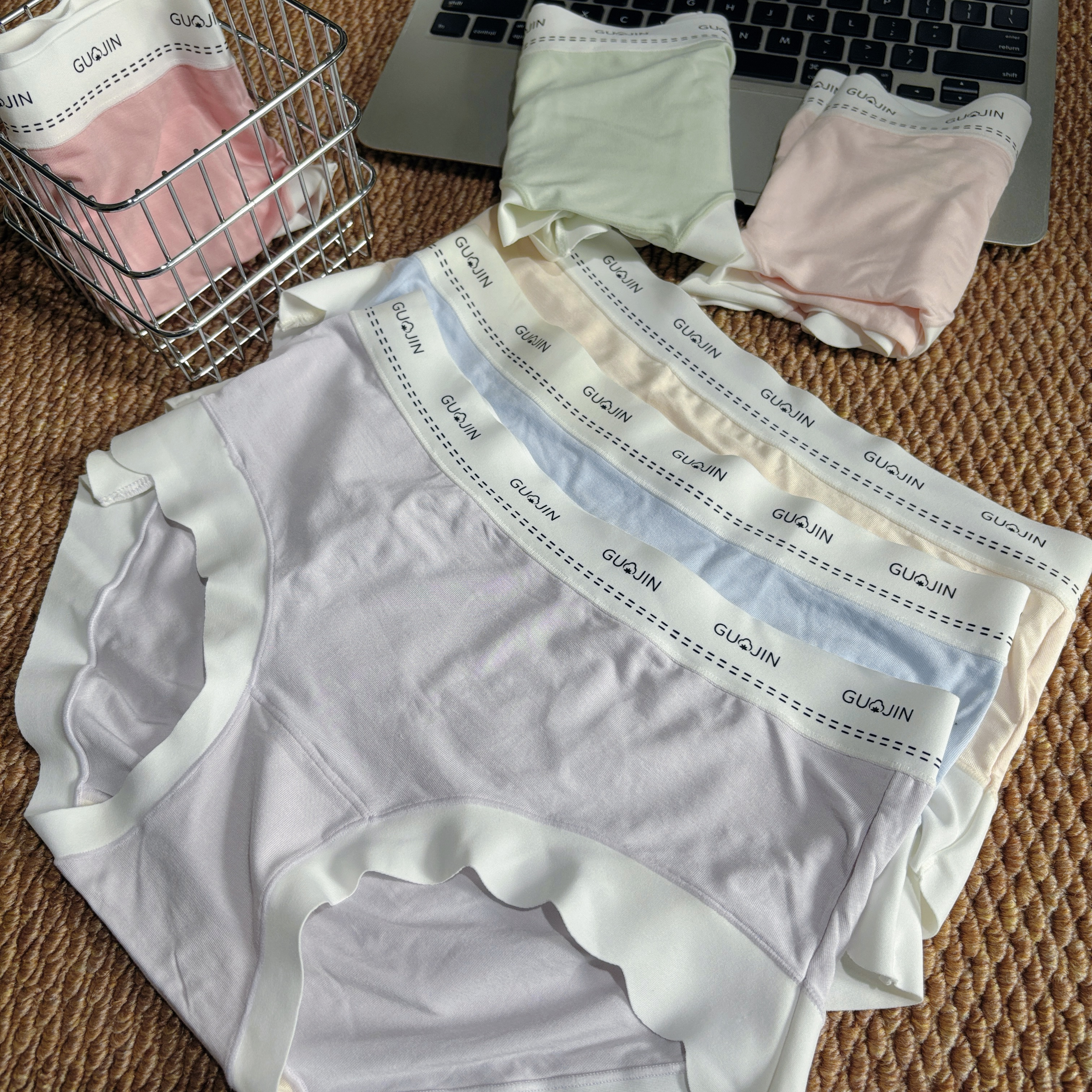 【80-130斤】抗菌三角裤中腰透气女糖果色三角内裤底裤简约少女女生