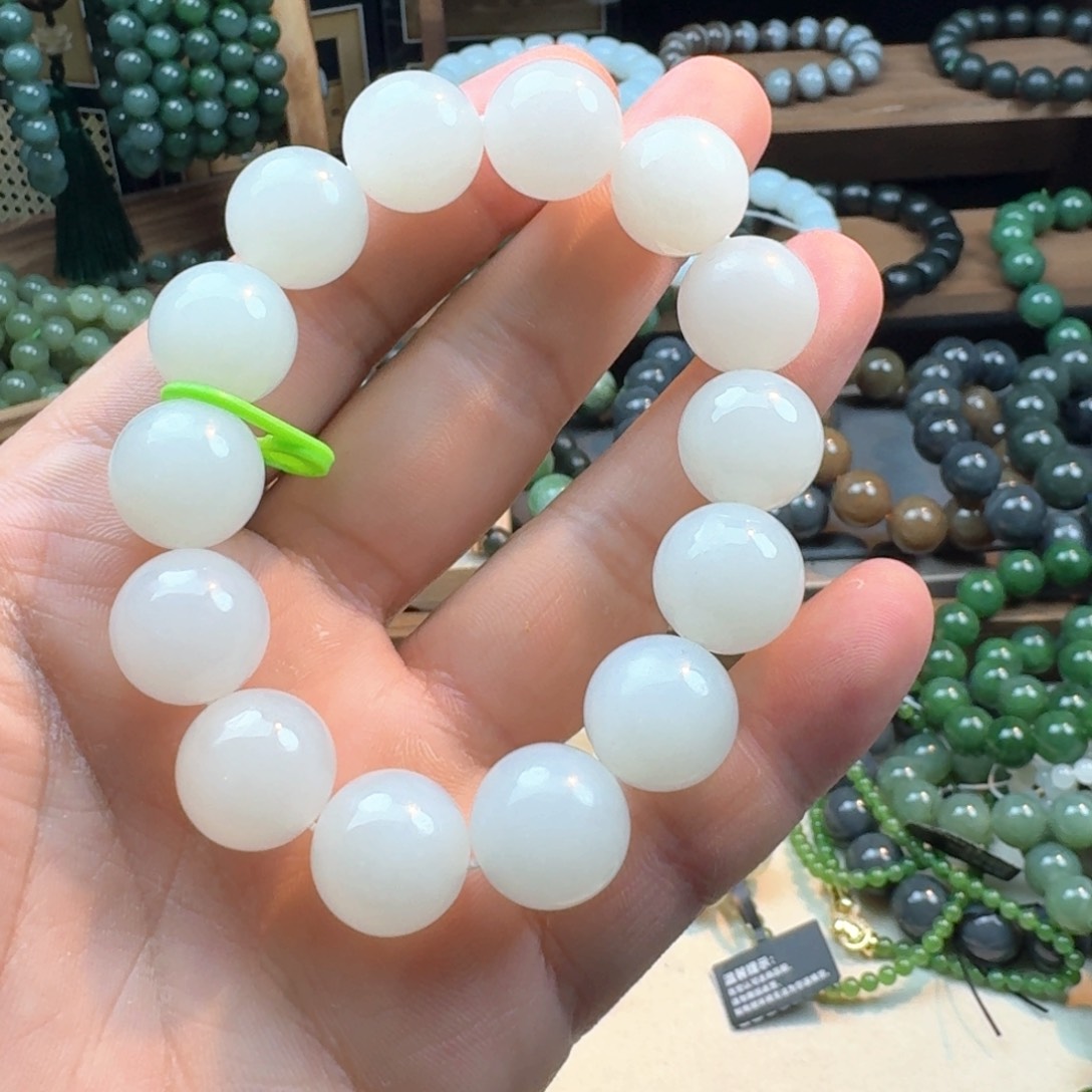 和田玉手链未镶嵌