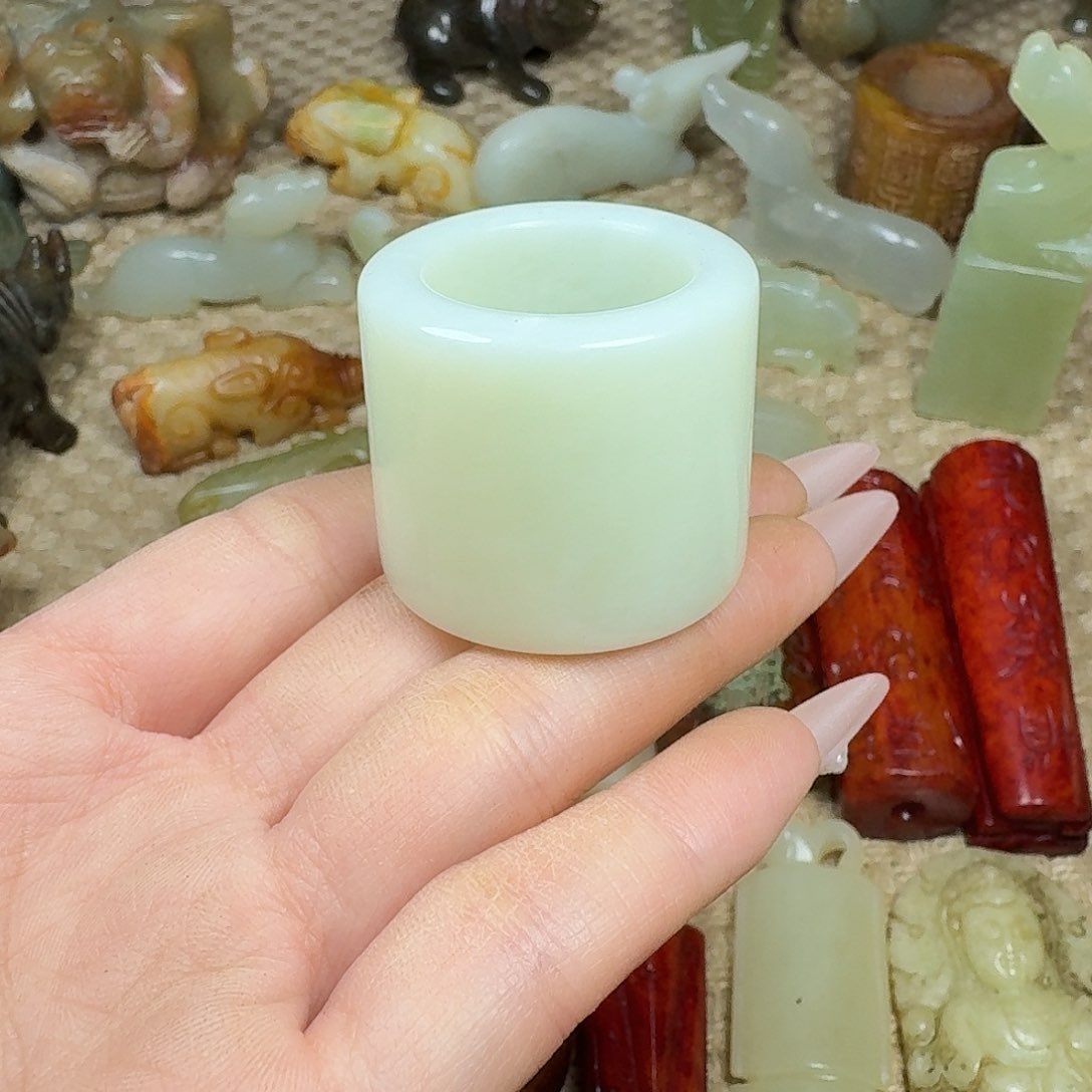 白玉菩提吊坠挂件