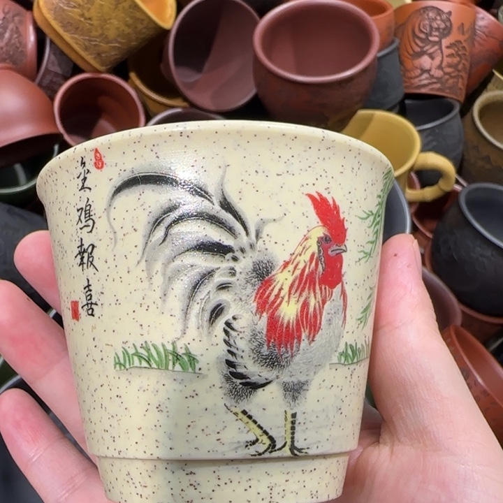 茶杯紫砂全手工紫砂