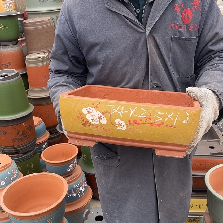 紫砂紫砂花盆也在