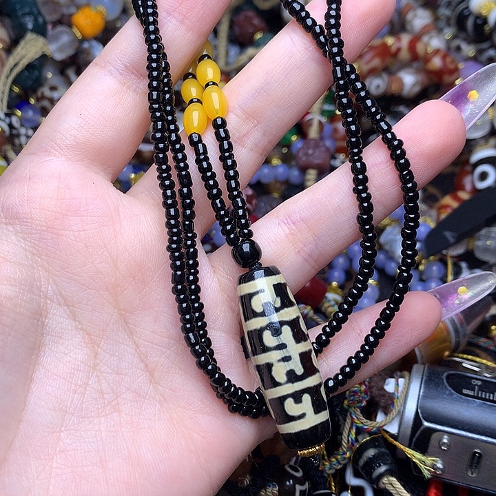 玛瑙/玉髓未镶嵌发一条