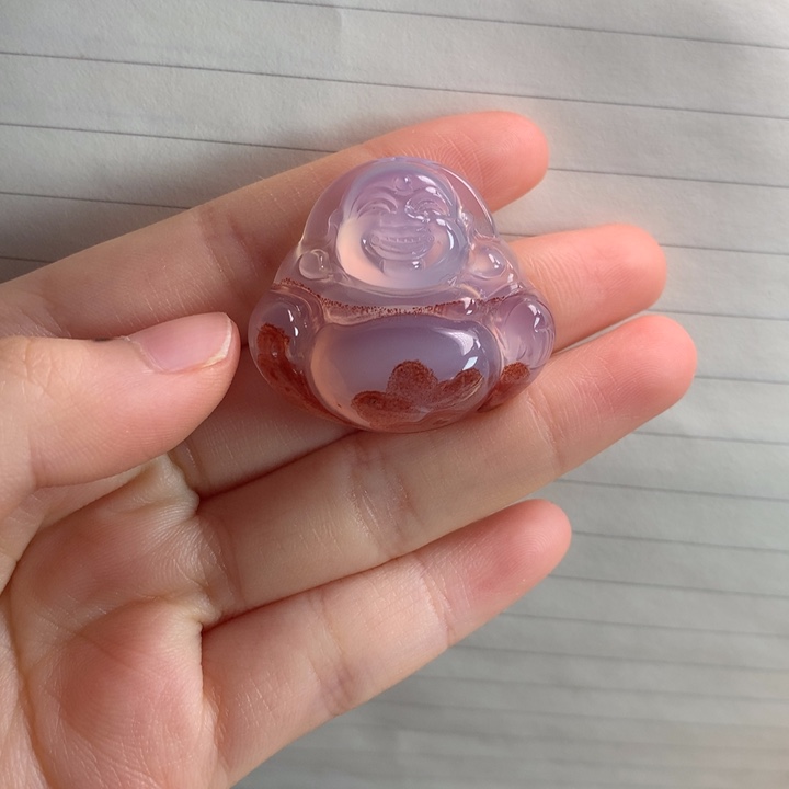 未镶嵌吊坠(不含链)玛瑙/玉髓笑****度