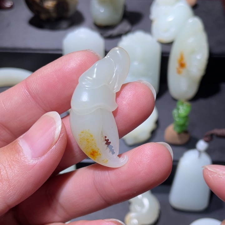 和田玉挂件未镶嵌