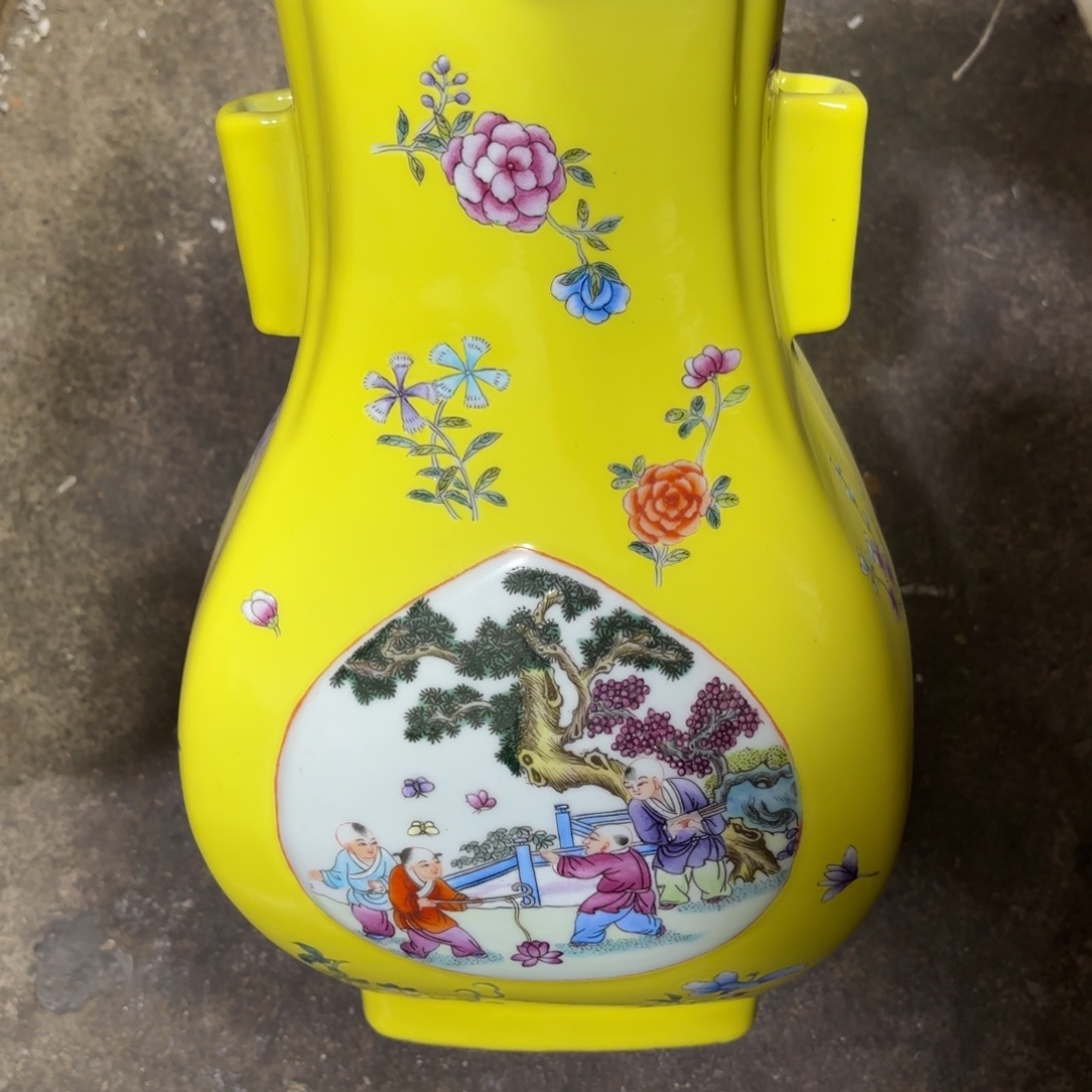 无***啊摆件瓷现代工艺摆件