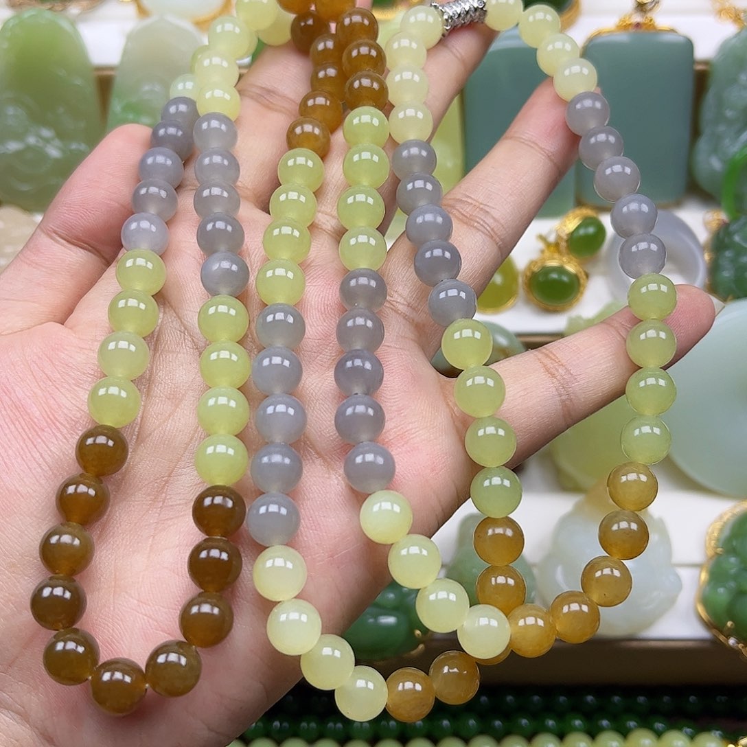项链未镶嵌和田玉卡8