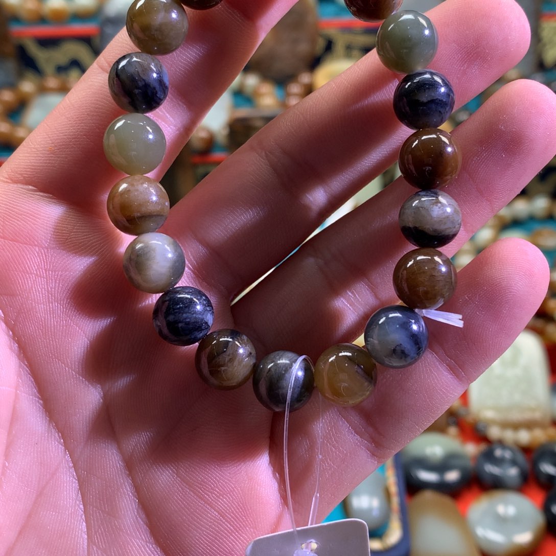 和田玉（糖玉）未镶嵌手链