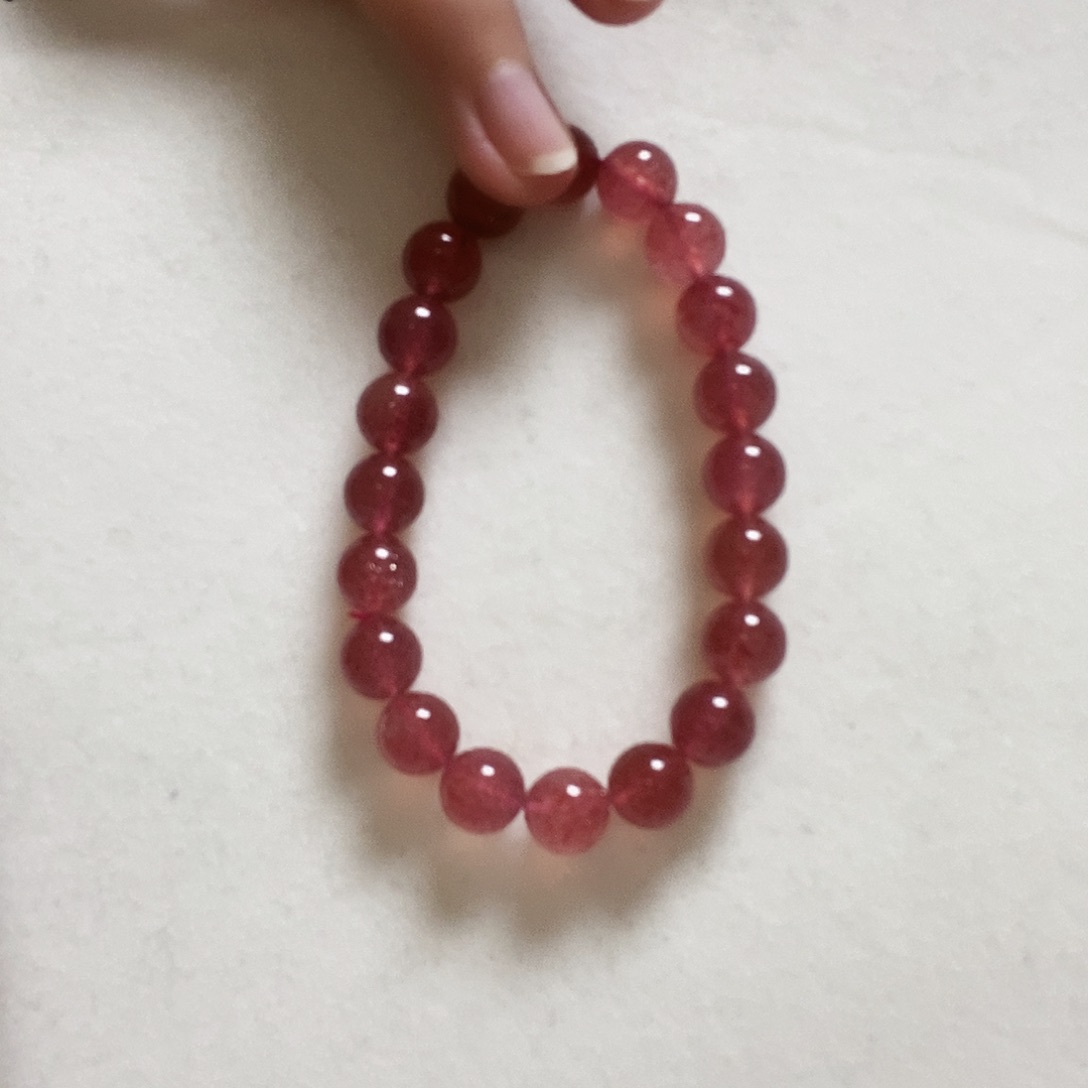 石英质玉手串未镶嵌简单