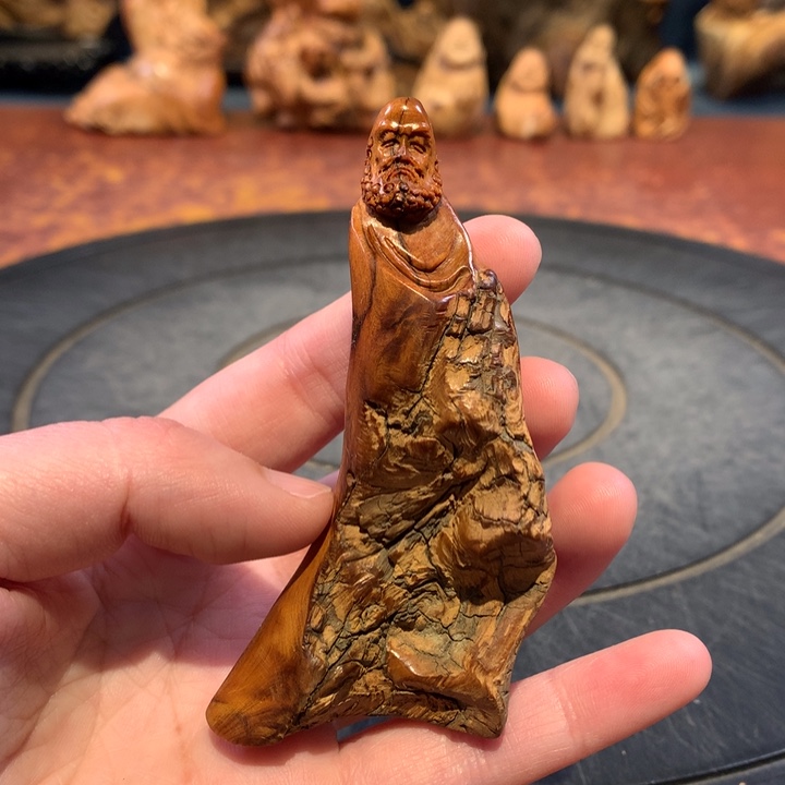 柏木（崖柏）根雕摆件