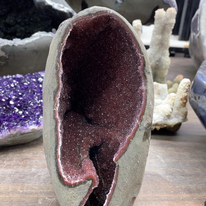 水晶摆件未镶嵌捡漏