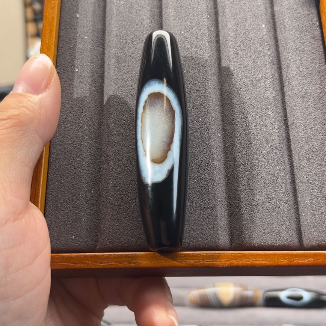 奔***）玛瑙/玉髓合金颈饰