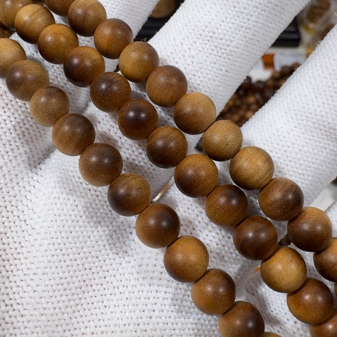 球***爷无事牌檀香木0.6横纹浮水供奉料开播福利