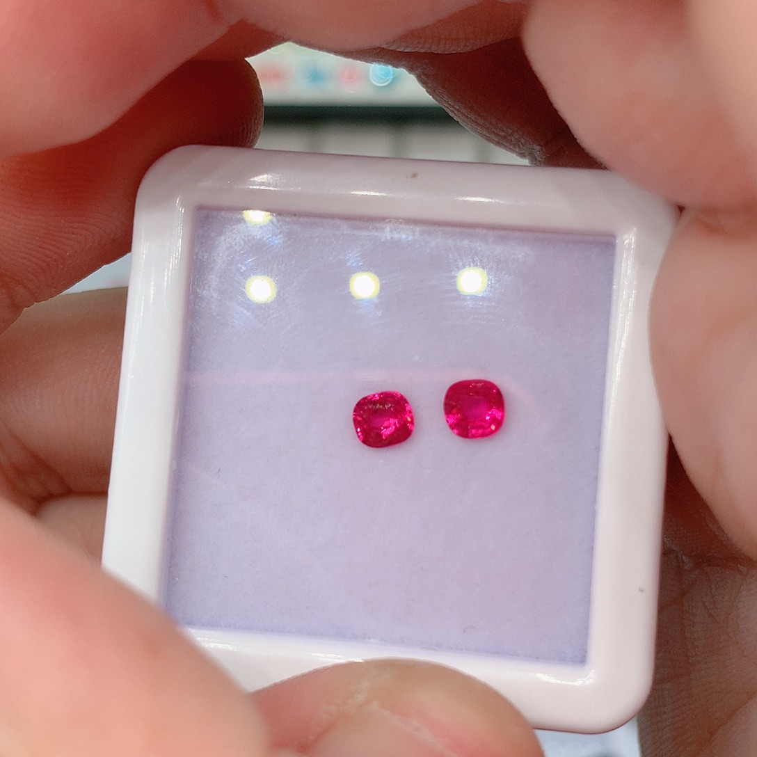 裸石未镶嵌尖晶石0.76c t