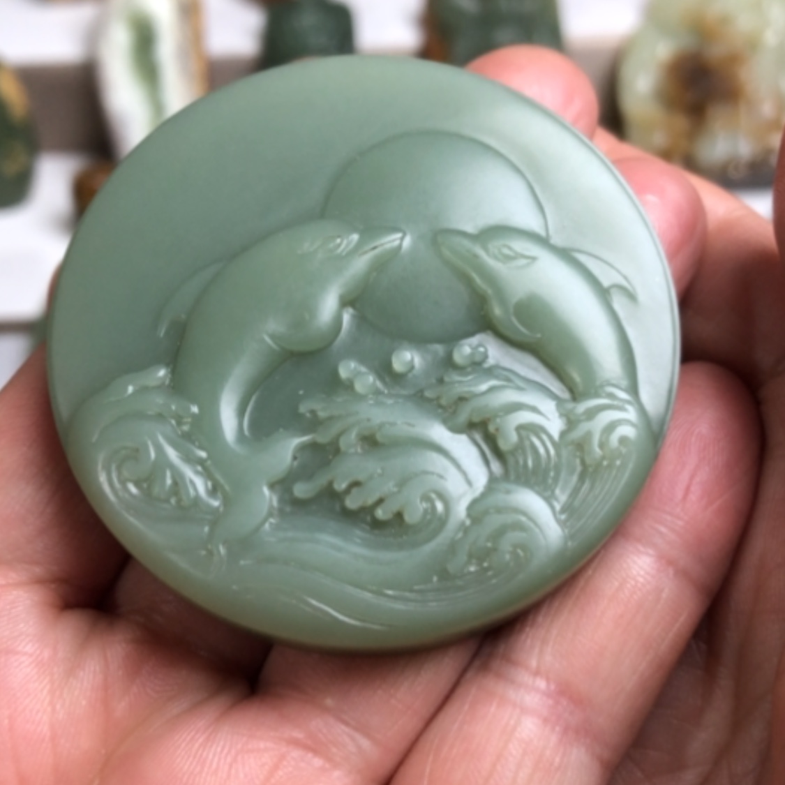 【闪购商品】岫岩老玉（透闪石质玉）挂件未镶嵌
