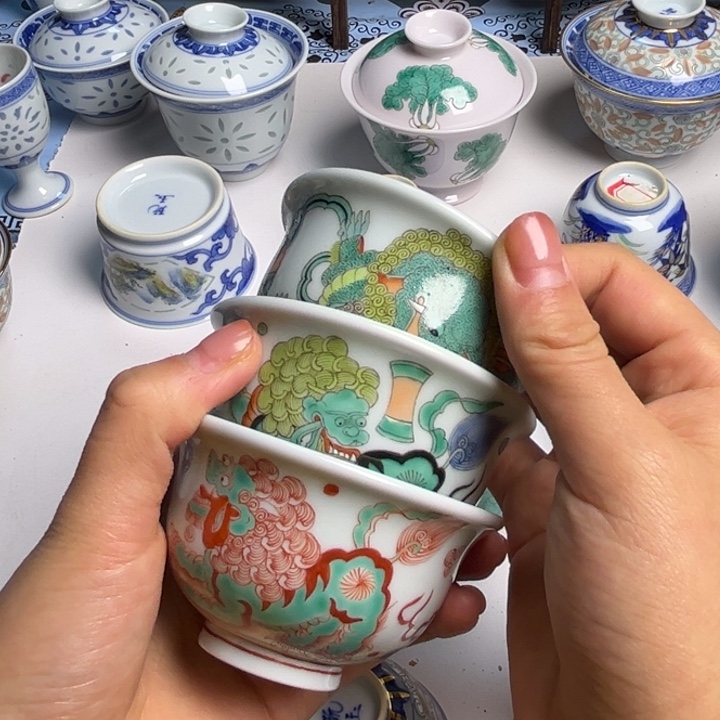 艺***计景德镇高温陶瓷杯子