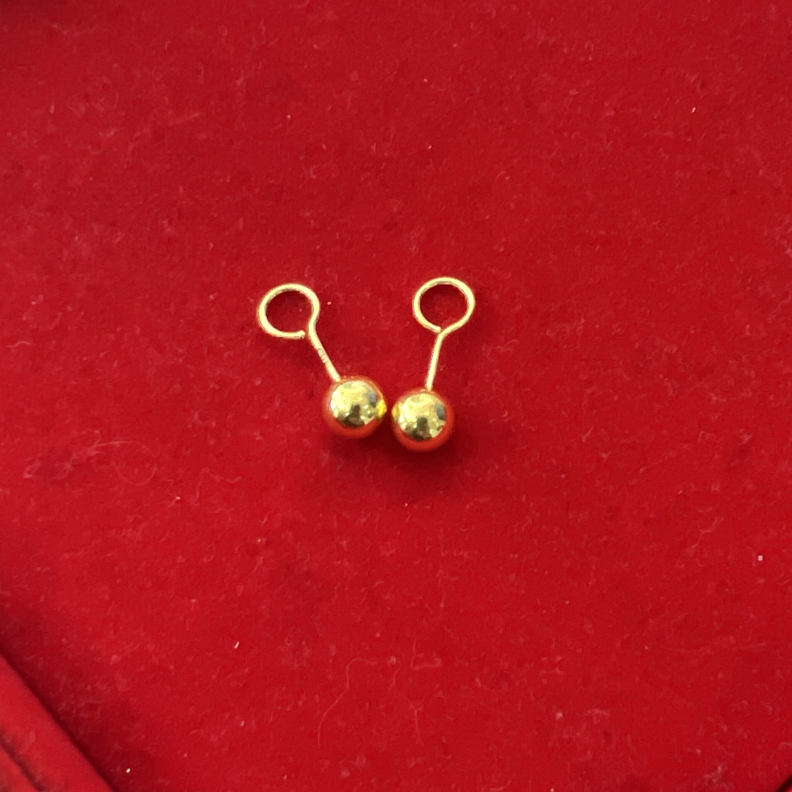 【思思专享】足金999 球球 GP 0.59 纳金添福