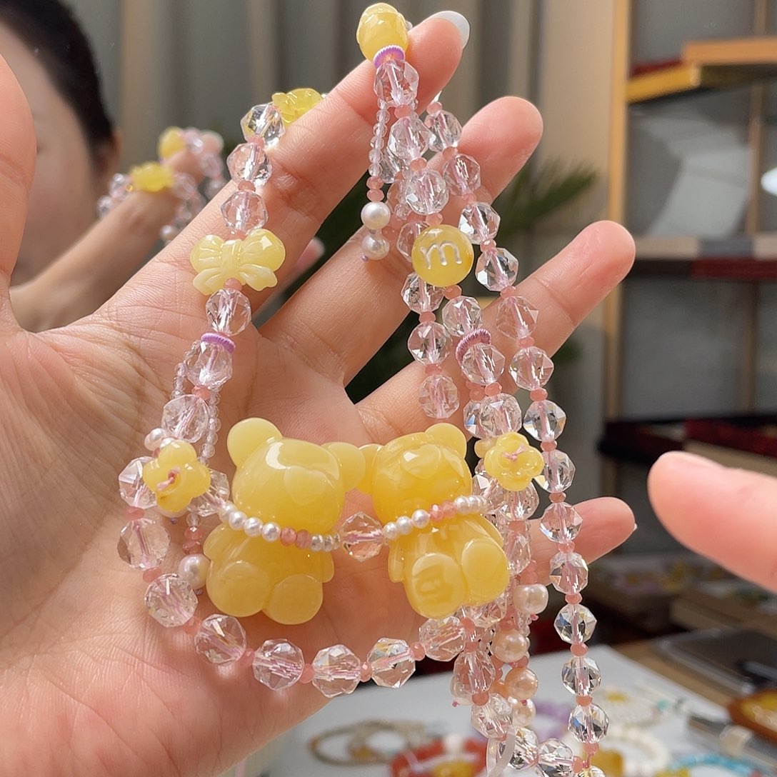 琥珀裸石未镶嵌蜜蜡吊坠