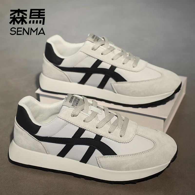 SENMA/森马秋季爆款复古运动百搭阿甘鞋男士休闲薄款软底跑步潮鞋
