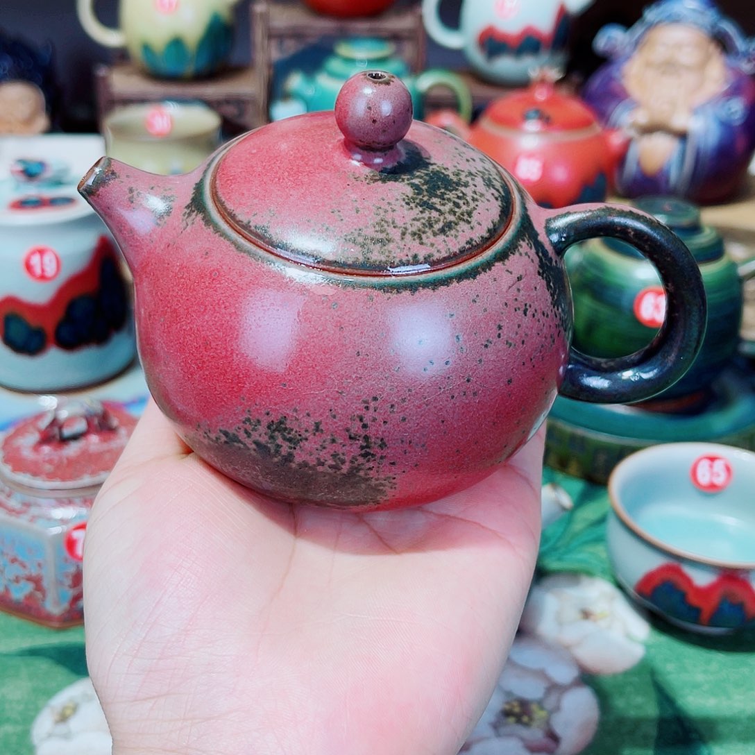 壶禹州钧瓷艺术作品