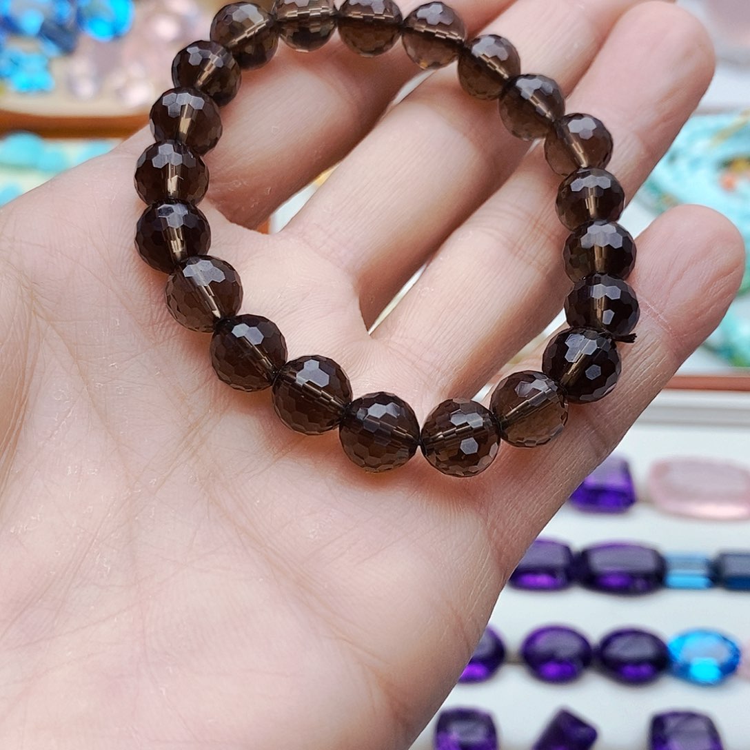 水晶手串未镶嵌天然