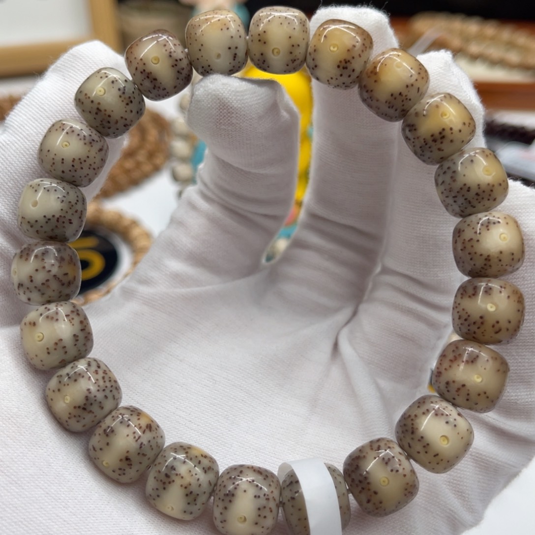 手串星月菩提大串福利11/10一线天留白火烧云星点稀疏均匀