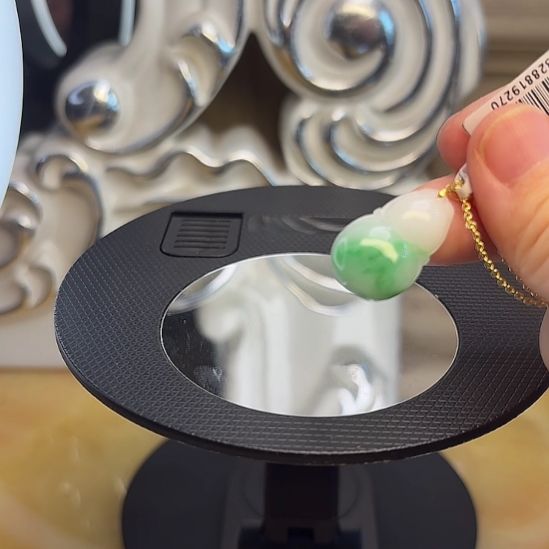 翡翠未镶嵌挂件葫芦