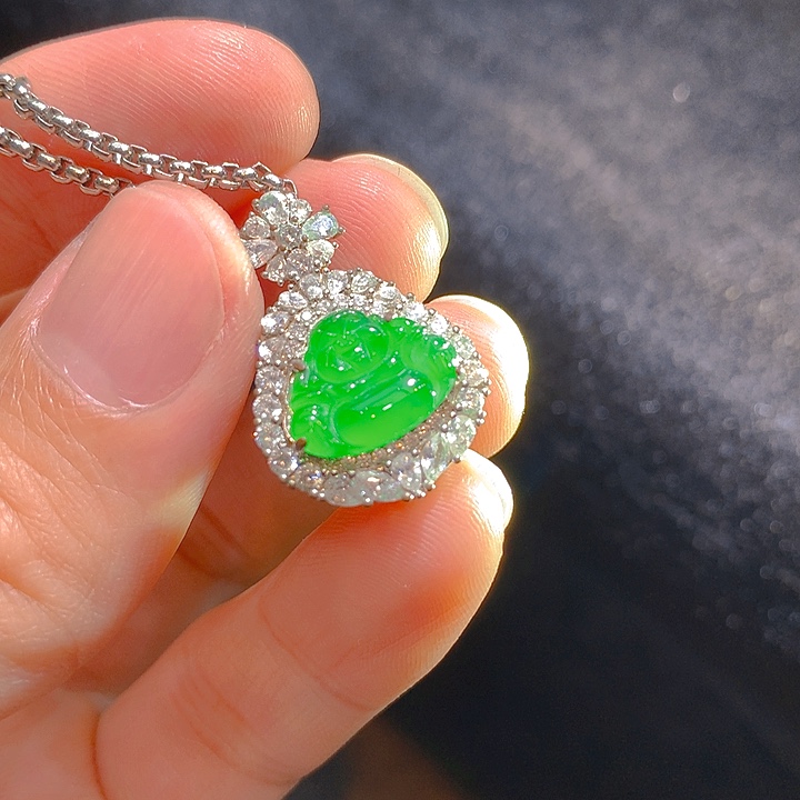 【闪购商品】翡翠颈饰未镶嵌翡翠