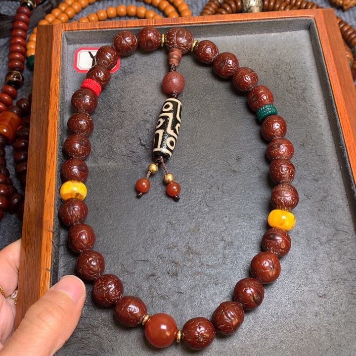 凤眼菩提吊坠菩提