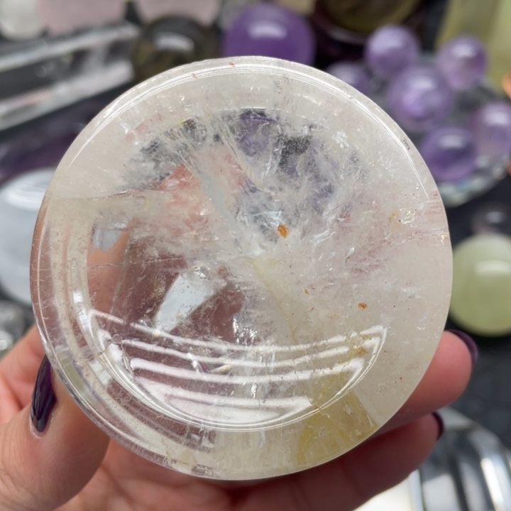 水晶48未镶嵌小****?白水底座