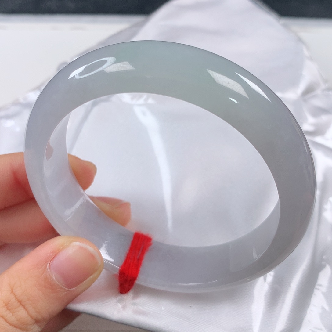 翡翠手镯未镶嵌 正圈①④④