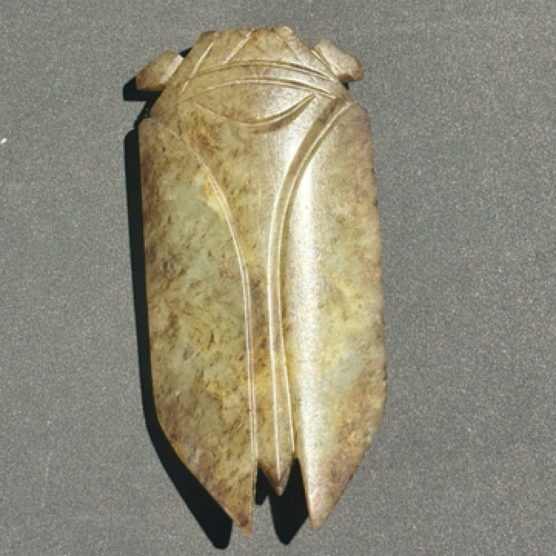 和田玉八刀蝉/121731226