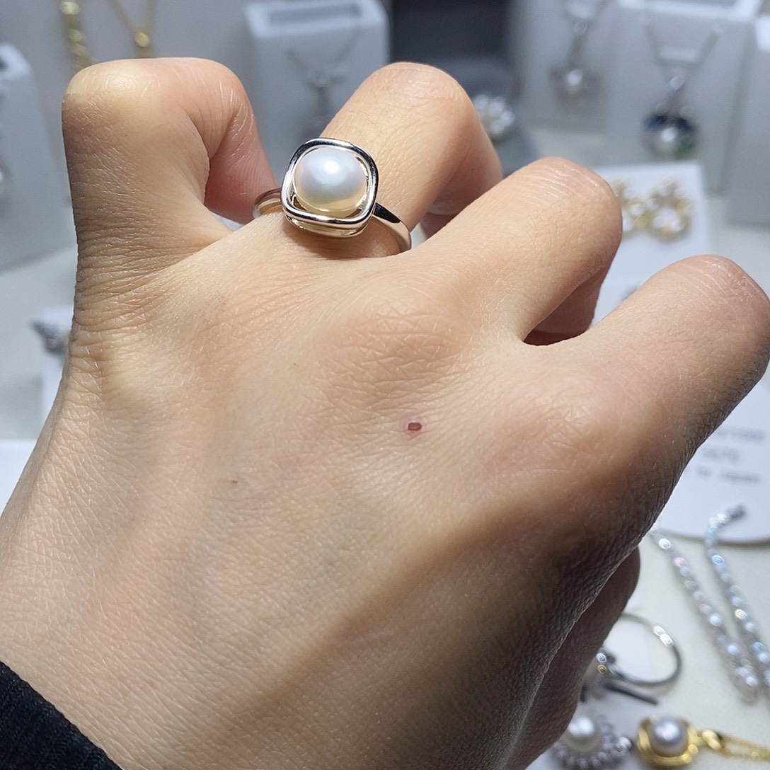 未镶嵌耳饰淡水珍珠