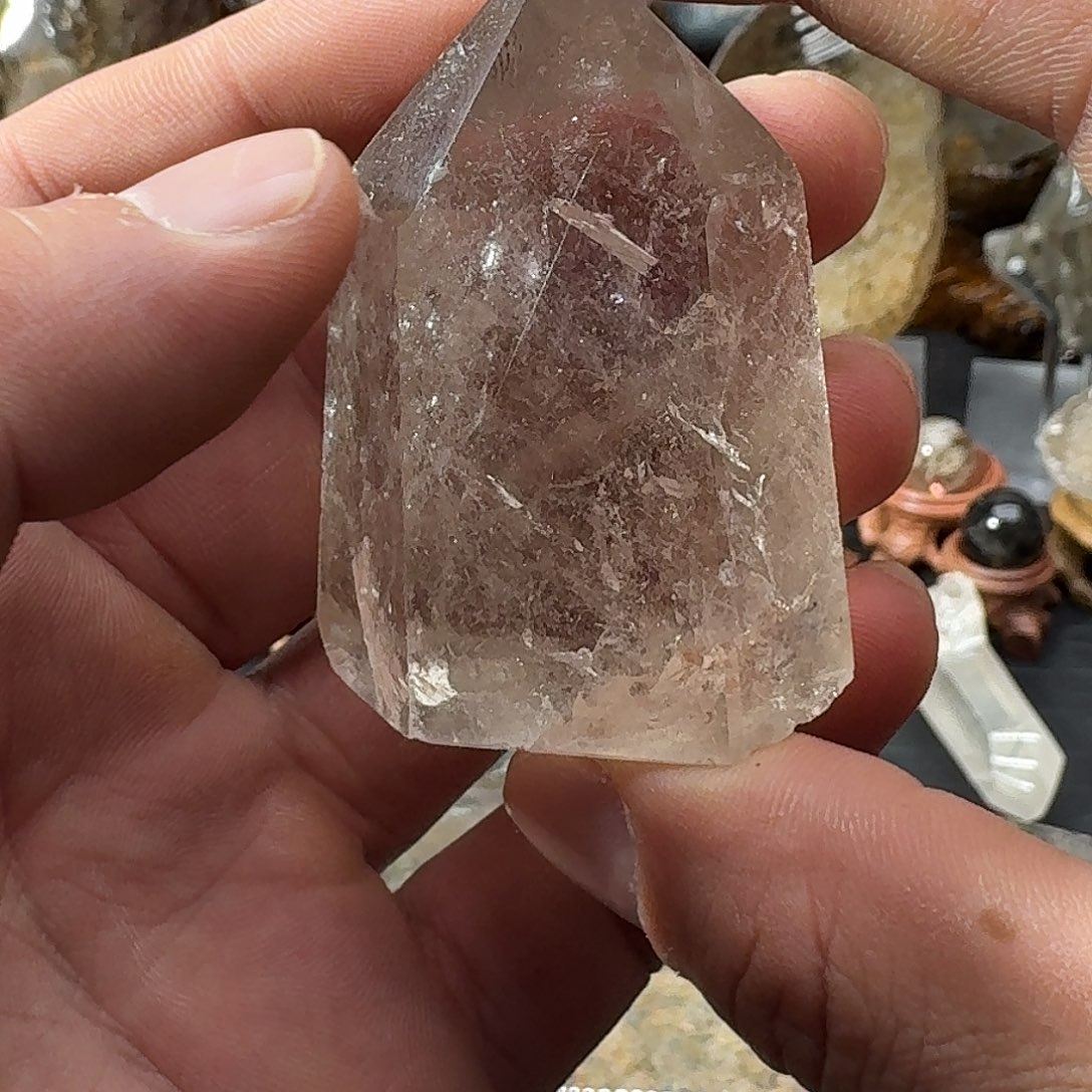 水晶未镶嵌珠宝半成品