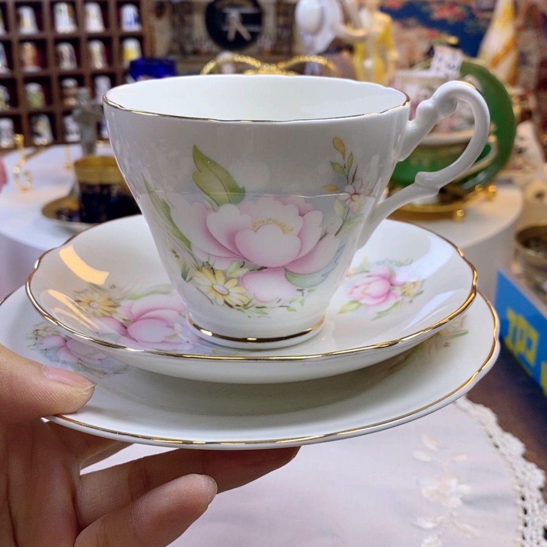 骨瓷瓷器欧瓷咖啡杯水晶杯