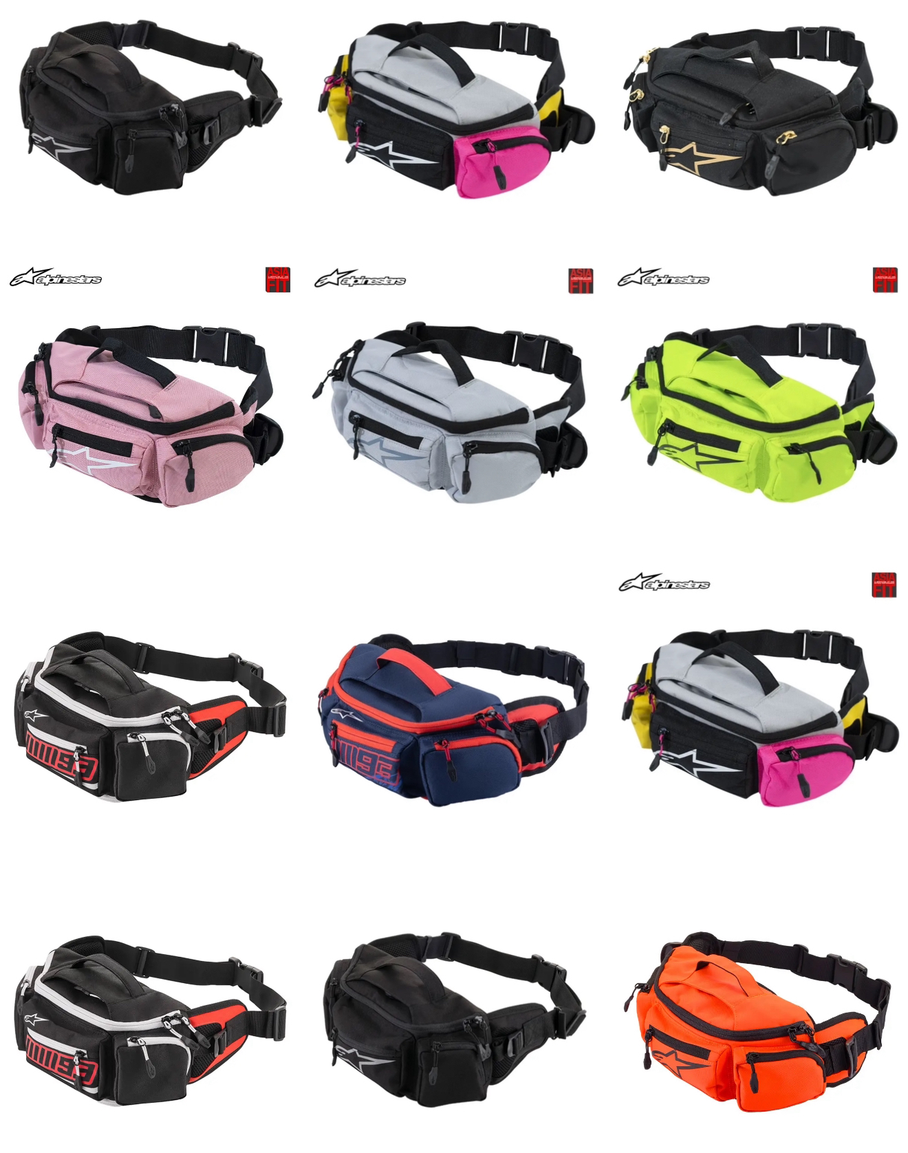A星腰包 alpinestars四季休闲摩旅通勤机车收纳男女摩托车包