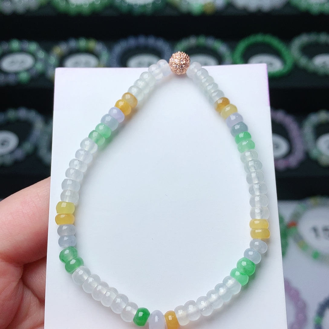 翡翠手链未镶嵌翡翠