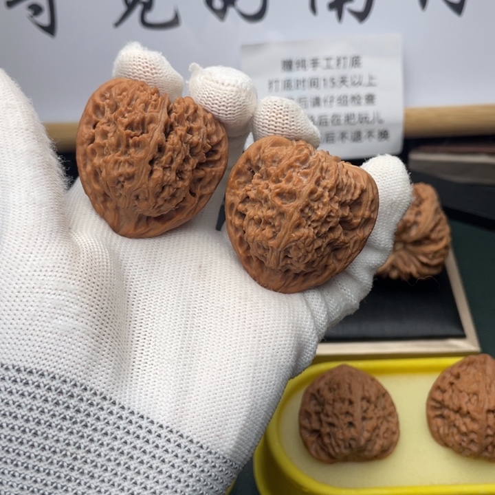 文玩核桃吊坠40尺三角板