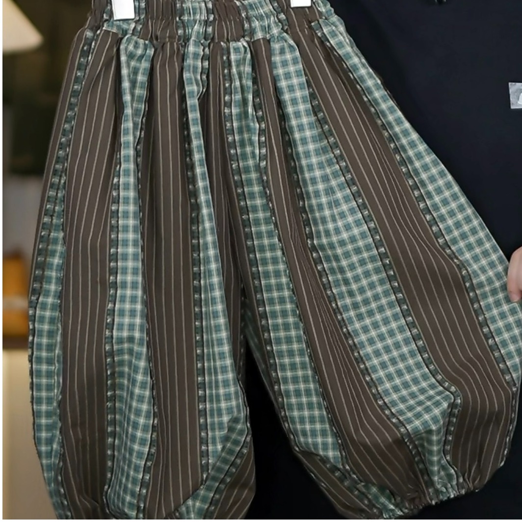 【小蛋壳】夏季儿童新款韩版时尚灯笼裤男童女童百搭薄款长裤