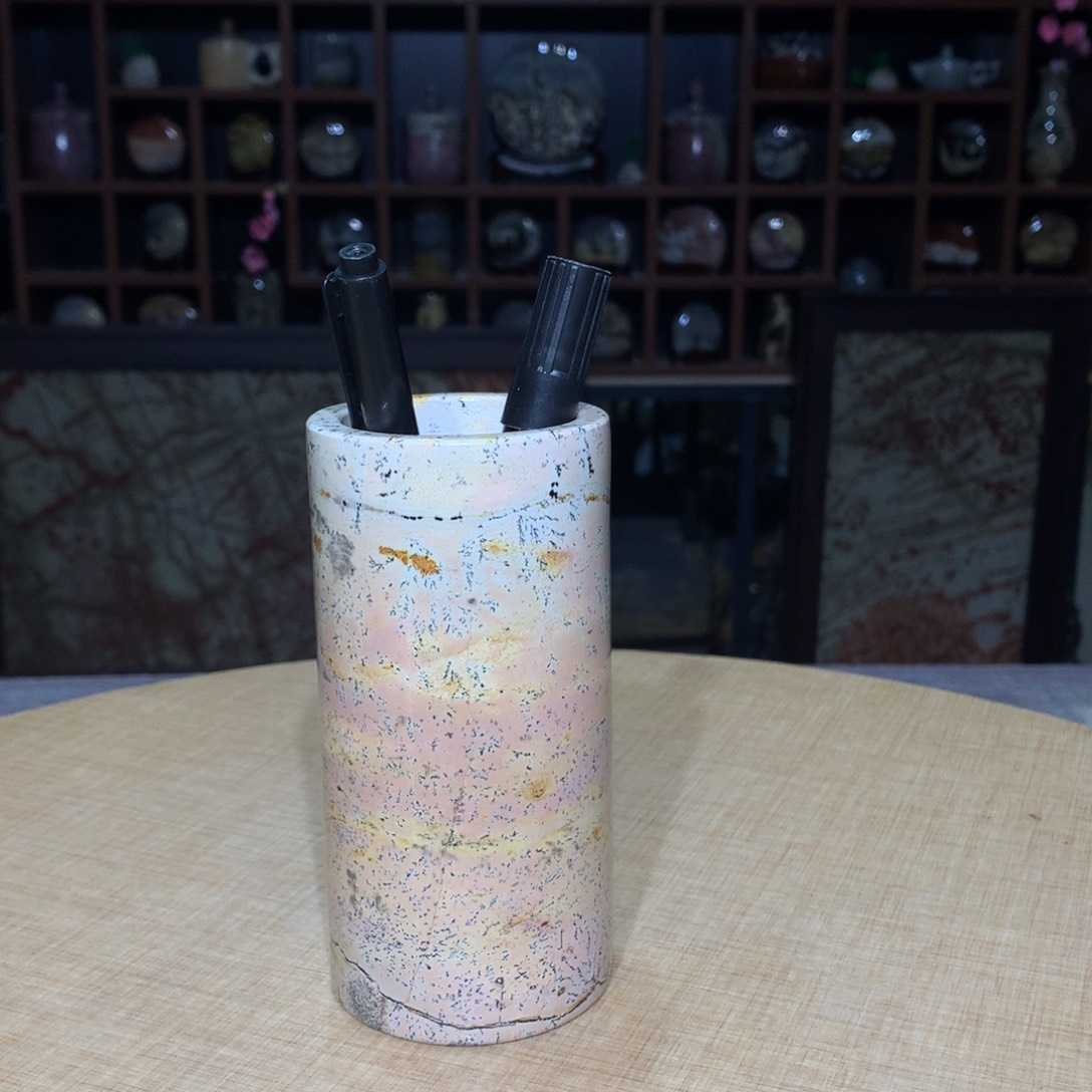 紫砂广西国画石，收藏观赏