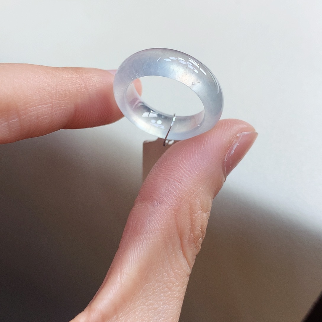 翡翠戒指未镶嵌11-12号